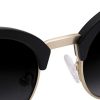 HAWKERS Mixte Classic Rounded Lunettes de soleil, Black · Dark, Taille unique EU