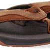 31oCcGy4kJL._SL500_.jpg Reef Leather Fanning, Tongs Homme, Marron (Bronze BRZ)