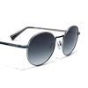 HAWKERS · Lunettes de soleil MOMA pour homme et femme · SILVER · BLUE GRADIENT