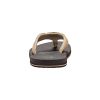 Sanuk Men's Fault Line Thong Sandal (12 D(M) US, Tan,Brown)