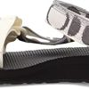 31xszEhMC4L._SL500_.jpg Teva Sandales universelles pour femme, Blanc brume