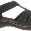 Rieker 60836-14, Sandales Bout fermé Femme, Bleu (Pazifik 14), 37 EU