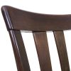 6X Chaise de Salle à Manger HWC-G46, Tissu, en Bois Massif - châssis foncé, Beige