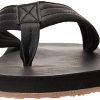 412EXpy5dVL._SL500_.jpg Quiksilver Carver Nubuck, Tongs. Homme, Solide Noir, 44 EU