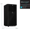 412XemaK3KL._SL500_.jpg KESSER® Climatisation Climatiseur mobile 4 en 1 TOUR refroidir, déshumidifier, aérer, ventilateur - climatisation avec matériel de montage, télécommande et minuterie, (EEK : A), noir, 9000BTU