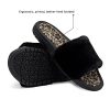 418i8OnDDGL._SL500_.jpg Hey Dude Sandales Peggy pour Femme, Imprimé panthère Noir