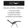 41EudDO1R8L._SL500_.jpg Lafuma Fauteuil Relax, Pliable et réglable, Système lacets, RSXA, Batyline, Couleur: Noir, LFM2034-8551