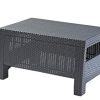 41FBHc2VAL._SL500_.jpg Keter Coin Salon Corfou Lounge, Aspect rotin, Graphite/Gris, Meubles Modernes pour Balcon