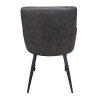 41FQ763JhFL._SL500_.jpg Damiware Rose Chaise avec Accoudoir | Salle à Manger Confort Revêtement en Tissu (Stone)