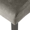 TecTake Lot de 6 Chaises de Salle à Manger 106 cm Chaise de Salon Mobilier Meuble de Salon - diverses Couleurs au Choix - (Gris marbré | No. 403629)