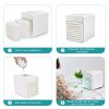 41HmqaEe83S._SL500_.jpg Refroidisseur d'air portable - Boîte à glaçons intégrée - Batterie 2000 mAh - Petit climatiseur alimenté par USB - Mini refroidisseur d'air mobile - Pour la maison, le bureau, le dortoir, l'extérieur