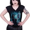 41N6Dwxd42L._SL500_.jpg Spiral - Cat and Fairy - Robe Courte cloutée à la Taille