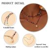 41PsuAt7alS._SL500_.jpg MNSYD Bohême Coloré Perlé Collier Ras du Cou Plage Perles Colliers pour Femmes Adolescentes Multi Couleur Puka Shell Pendentif Perle Couches Cou Chaîne Bijoux