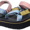 Teva Flatform Universal Sandal Womens, Femme, Light Multi