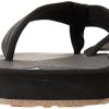 41SiaDOviiL._SL500_.jpg Quiksilver Carver Nubuck, Tongs. Homme, Solide Noir, 44 EU