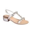Scholl Sandales à Talon klio Argent 36
