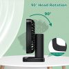 Ventilateur Climatiseur de Bureau Multifonctionnel, Refroidisseur d'Air Mobile, Faible Bruit et Vent Fort