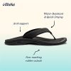 41fkL24wBtL._SL500_.jpg OluKai Femmes Tongs Couleur Noir Black/Black