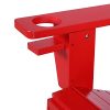 41r5b2Jbk9L._SL500_.jpg Outsunny Fauteuil de Jardin Adirondack Grand Confort Porte-gobelet intégré Bois de Sapin traité Peint Rouge