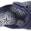 Clarks - Tongs Breeze Sea H Femme, Navy Synthetic