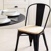 SKLUM Chaise en Bois empilable LIX Noir Bois Foncé