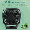 Ventilateur Climatiseur de Bureau Multifonctionnel, Refroidisseur d'Air Mobile, Faible Bruit et Vent Fort