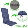 51GcYdVdrPL._SL500_.jpg Coussin à Dossier Haut pour Chaise Fauteuil de Jardin Lot de 4