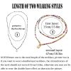 51GjQeiP4nS._SL500_.jpg MNSYD Bohême Coloré Perlé Collier Ras du Cou Plage Perles Colliers pour Femmes Adolescentes Multi Couleur Puka Shell Pendentif Perle Couches Cou Chaîne Bijoux