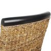 51GtM7M1lXL._SL500_.jpg vidaXL 2X Chaise Salle à Manger Abaca Marron Chaise de Cuisine Chaise à Manger