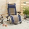 51Il3gijGL._SL500_.jpg Amazon Basics Lot de 2 fauteuils relax pliants et rembourrés, Bleu