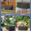 51NmlyhLQlL._SL500_.jpg YISSVIC Housse Salon de Jardin 180 x 120 x 74cm 420D Oxford Housse de Protection Bâche de Table Imperméable Résistant à la Vent Pluie UV Déchirure