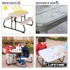 51ThAuJDPUL._SL500_.jpg Lifetime Table de Pique Nique pour Enfant Almond 82,5 x 90,1 x 53,5 cm 280094