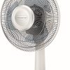 51WaCgaz-fS._SL500_.jpg Rowenta Essential + Ventilateur de table, Haute performance, Silencieux, 2 vitesses, Compact, Oscillation et orientation réglables VU2310F0
