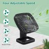 Ventilateur Climatiseur de Bureau Multifonctionnel, Refroidisseur d'Air Mobile, Faible Bruit et Vent Fort
