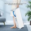 51aswhMiv4L._SL500_.jpg Climatiseur Mobile, 4 en 1 Refroidisseur d'Air, Ventilateur, Humidification, Purification, Conception sans Lame avec 3 Modes et 3 Vitesses, Équipé d'une Télécommande, 8H réglages de Synchronisation