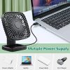 Ventilateur Climatiseur de Bureau Multifonctionnel, Refroidisseur d'Air Mobile, Faible Bruit et Vent Fort