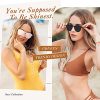 GQUEEN Lunettes de Soleil Femme Rétro Miroir Classique Ronde Bouclier de Sans Jante Lens Protection UV Vintage Lunettes,Rose Cadre Rose Lens