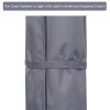 51iujpSipZL._SL500_.jpg SUPERJARE Housse de parasol avec tige pour parasols de 2,1 à 3,9 m et parapluies double face de 4,5 m, housse de protection imperméable 600D avec fermeture éclair, gris