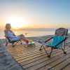 51kKUvdP3hL._SL500_.jpg Uquip Chaise de Plage Sandy - Fauteuil Pliant et Confortable - Capacité de Charge 120 Kg