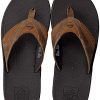 51ljUdEai9L._SL500_.jpg Reef Leather Fanning, Tongs Homme, Marron (Bronze BRZ)