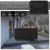 51onzGBeTVL._SL500_.jpg Housse de Protection Housse de Meuble, Bache Salon de Jardin, Housse de Table Extérieur Bâche de Protection Étanche Tissu Oxford Imperméable, Résistance au Vent, Anti-UV,170 x 94 x 70cm