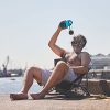 51uAyPmKAxL._SL500_.jpg Uquip Chaise de Plage Sandy - Fauteuil Pliant et Confortable - Capacité de Charge 120 Kg