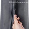 611zOPh0F3S._SL500_.jpg PATIO PLUS Housse de Protection pour Séchoirs Parapluie, Tissu Oxford 600D Housse de Protection pour Séchoir de Jardins Housse pour Cordes à Linge Rotatives, 16x16x180cm Gris