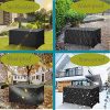 61bEvKp7XtL._SL500_.jpg SIRUITON Housse Salon de Jardin pour Meubles de Jardin Imperméable 420D Tissu Oxford Noir (250 x 250 x 90cm)