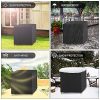 61e8JkP4-S._SL500_.jpg Housse De Protection Imperméable pour Meubles De Jardin, Anti-UV, Protection en Tissue Oxford 210 D Impermeable,pour Table et Chaise Meubles d’extérieur 135x135x75 cm