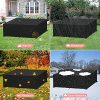 61uXZ2C0UAL._SL500_.jpg SanGlory Housse Table Jardin Rectangulaire Housse de Protection Imperméable pour Meubles de Jardin Housse de Protection pour Salon de Jardin Bâche de Protection Étanche Tissu Oxford (250 x 150 x 90cm)