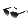 HAWKERS Mixte Classic Rounded Lunettes de soleil, Black · Dark, Taille unique EU