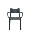 Kartell Generic A, Chaise, Noir, Set de 2