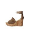 Nero Giardini E012411D Sandales Femme en Cuir Velours Et Cuir Nero Giardini E012411D Sandales Femme en Cuir Velours Et Cuir - Castor 36 EU