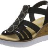 Rieker V55D8-00, Sandales Plateforme Femme, Schwarz (Schwarz 00), 41 EU Rieker V55D8-00, Sandales Plateforme Femme, Schwarz (Schwarz 00), 41 EU